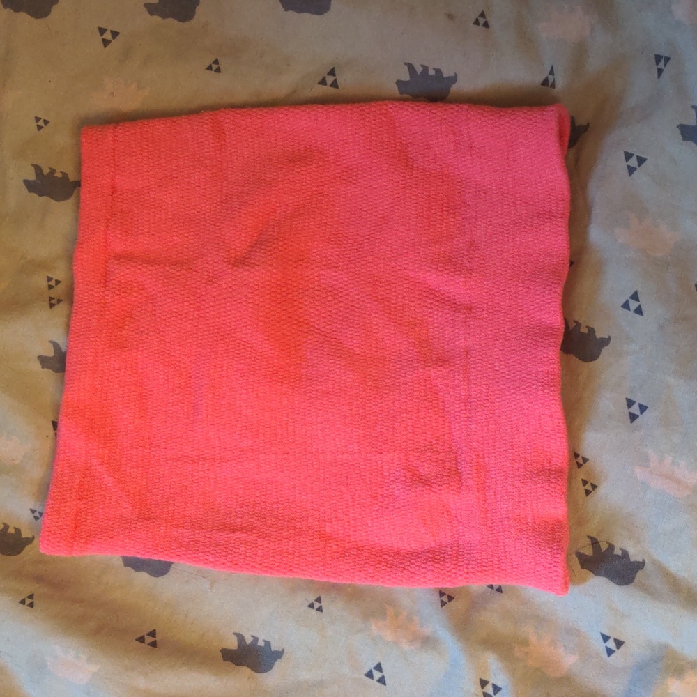 1970s Vintage Neon Pink Tube Top Pink Barbiecore Stretchy Neon Pink 70s Tube